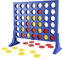 Connect Four strategy game, 2 player board game, endless fun with friends and family, perfect as a party game and for multiplayer fun, gift for kids ages 6 and up