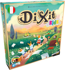 Asmodee Kids - Dixit Kids, board game for imagination and fantasy for children and the whole family, illustrated playing cards, 3-6 players, ages 6+, 25 min, Italian edition