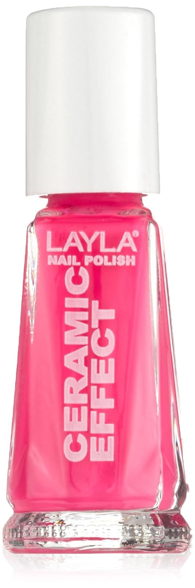 Cosmetics 1243R23-109 Ceramic Effect Nail Lacquer - orange fluo, 1er pack (1 x 0.01 l)
