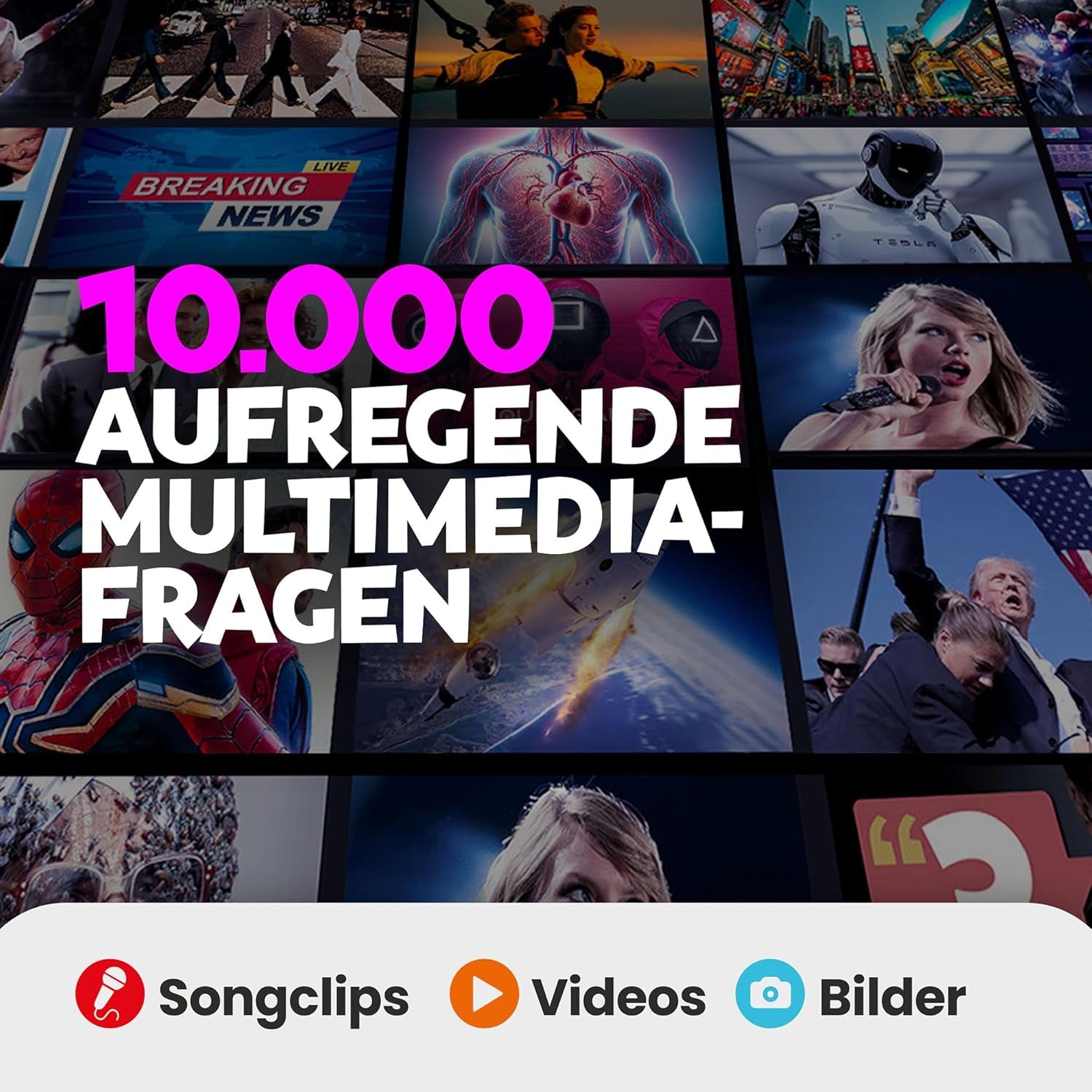 Outsmarted – Digital Quiz Board Game | Children, adolescents and adults | Next Generation Gaming Night for Family and Friends | 2–24 players | Ages 8+ | Over 10,000 questions