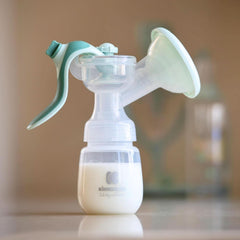 Kikkaboo ELSIE breast pump, manual with 2 modes, adjustable suction power, soft silicone cup Accessories Food and Breastfeeding Bebe Naty Shop