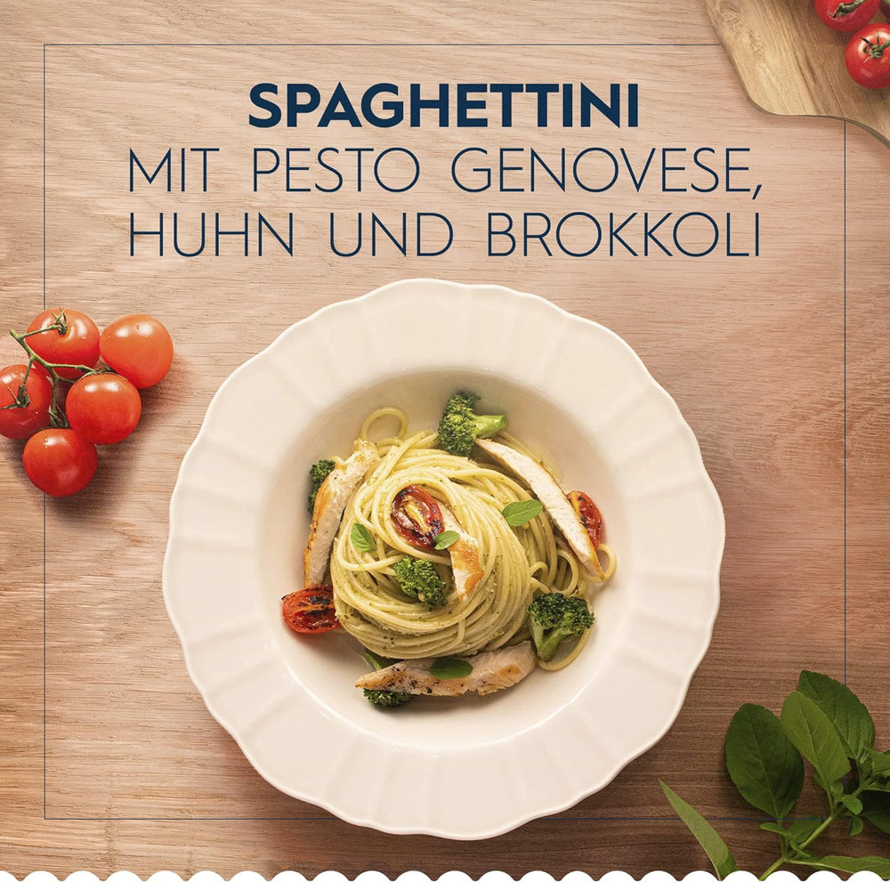 Pasta Barilla Classic Spaghettini no. 3 high-quality durum wheat, always al dente (1 x 500 g)