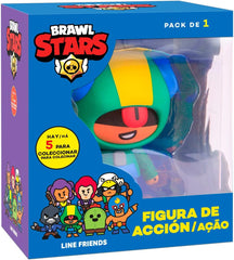 Bizak Brawl Stars 64116011 Figură de acțiune în cutie, Leu, Figuri, Multiplayer, Jucător de luptă, Mobil, 11 Cm Action figures Naty Shop
