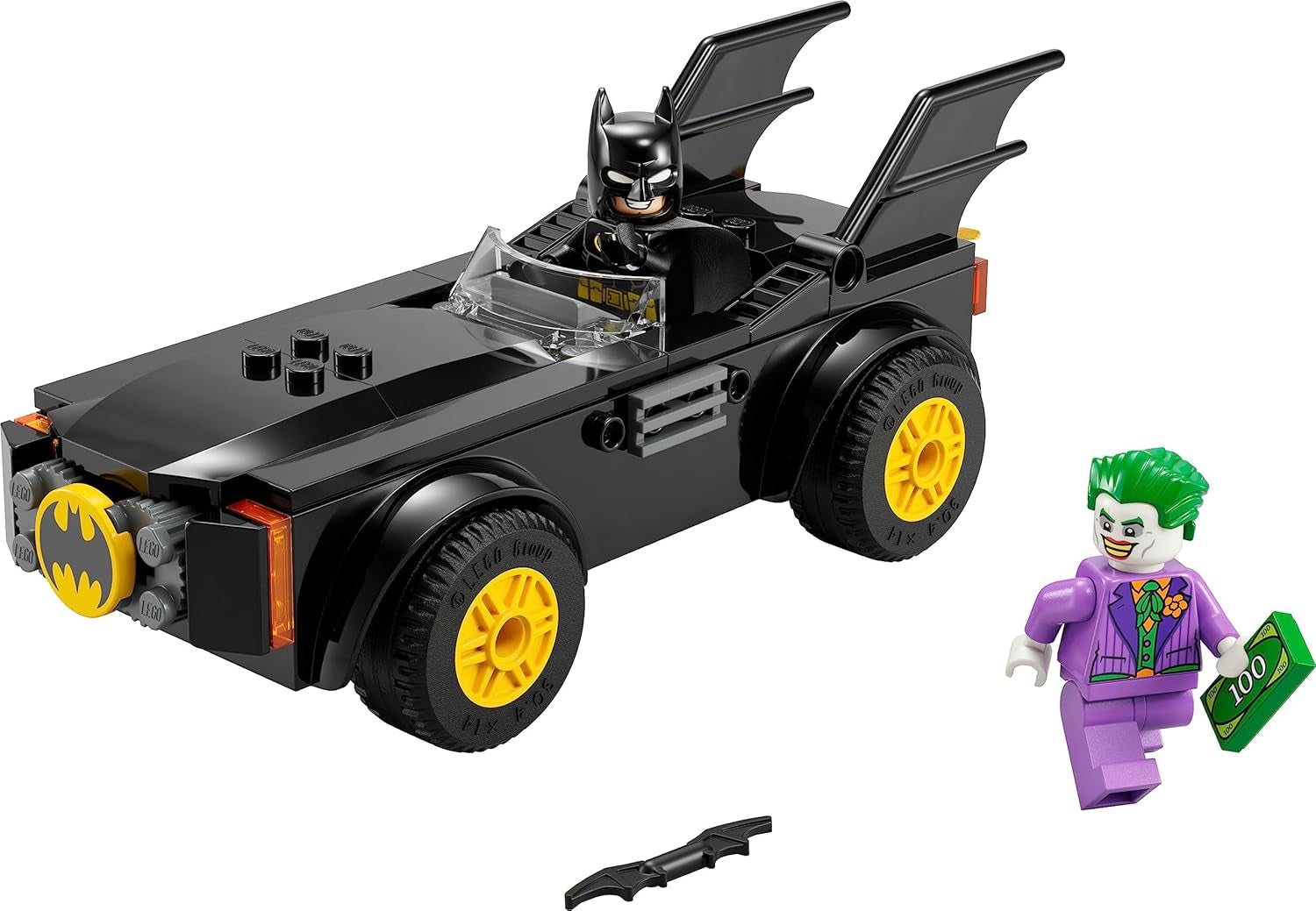 LEGO 76264 DC Chase in the Batmobile: Batman Vs. Joker toy car set, Superhero starter set with 2 minifigures, Toy for preschoolers, boys, girls aged 4+, Quick to assemble Building sets Besuche den LEGO-Store