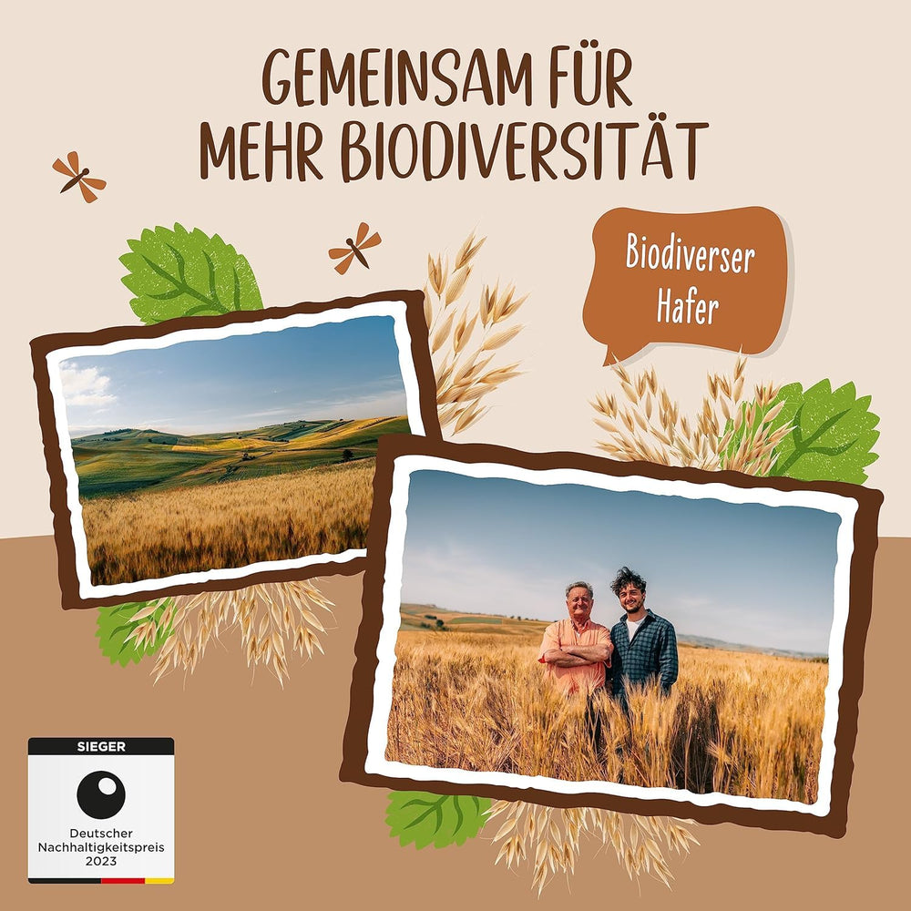 Allos Bio Haferdrink Barista | Milchalternative aus Hafer | Schaumbarer Drink auf Pflanzenbasis | Perfect for coffee Vegan, lactose-free Drink | 1 Liter (6 Pieces)