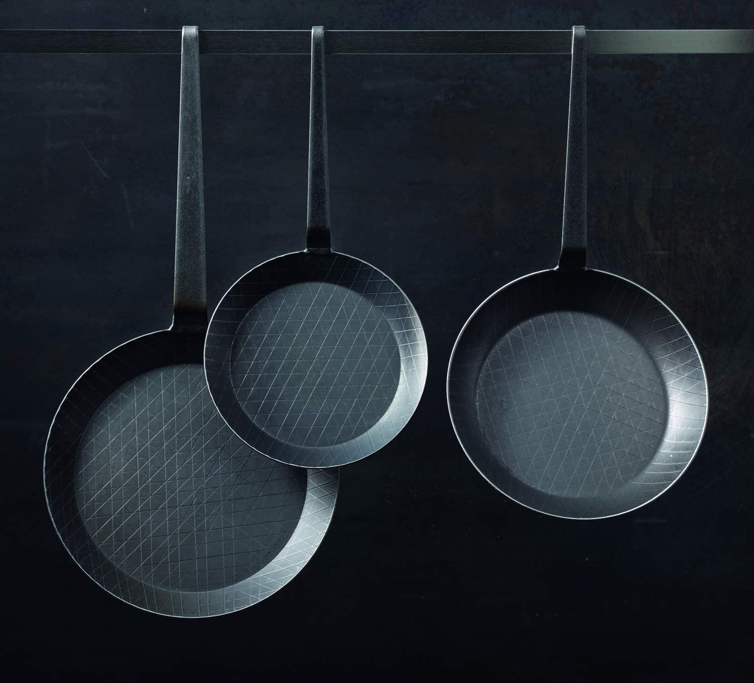 RÖSLE Tigaie din fier forjat seria 1888, de înaltă calitate, cu margine înaltă pentru cartofi prăjiți crocanți și carne prăjită rapid, potrivită pentru grătar și inducție Oale si Tigai Naty Shop