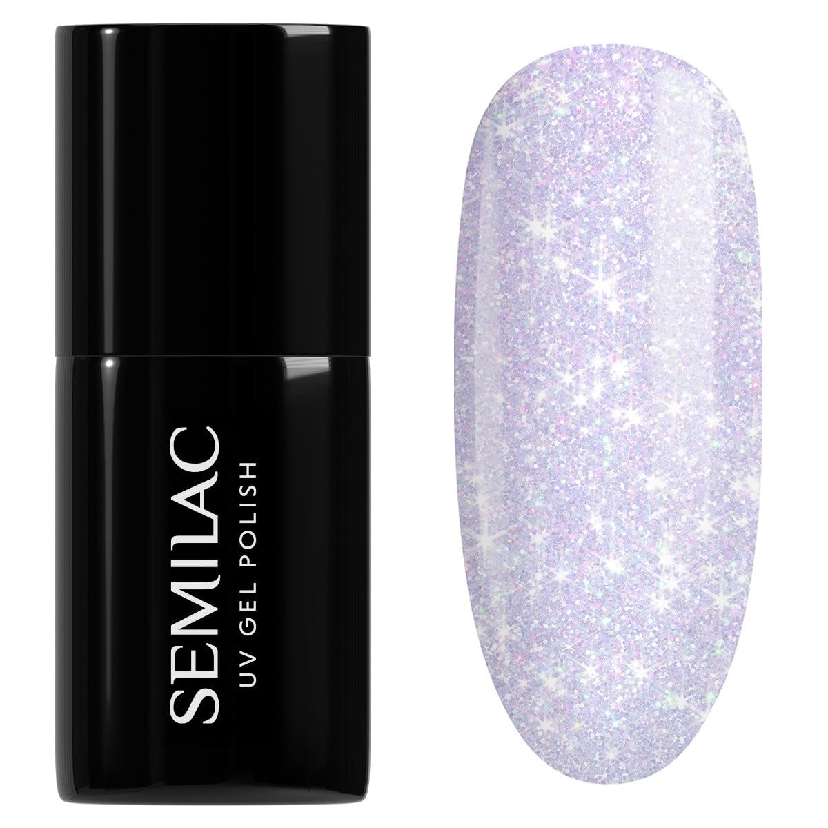 UV Nail Polish Semilac Hybrid 240 Icy Waterfall 7ml, Seaqueen collection