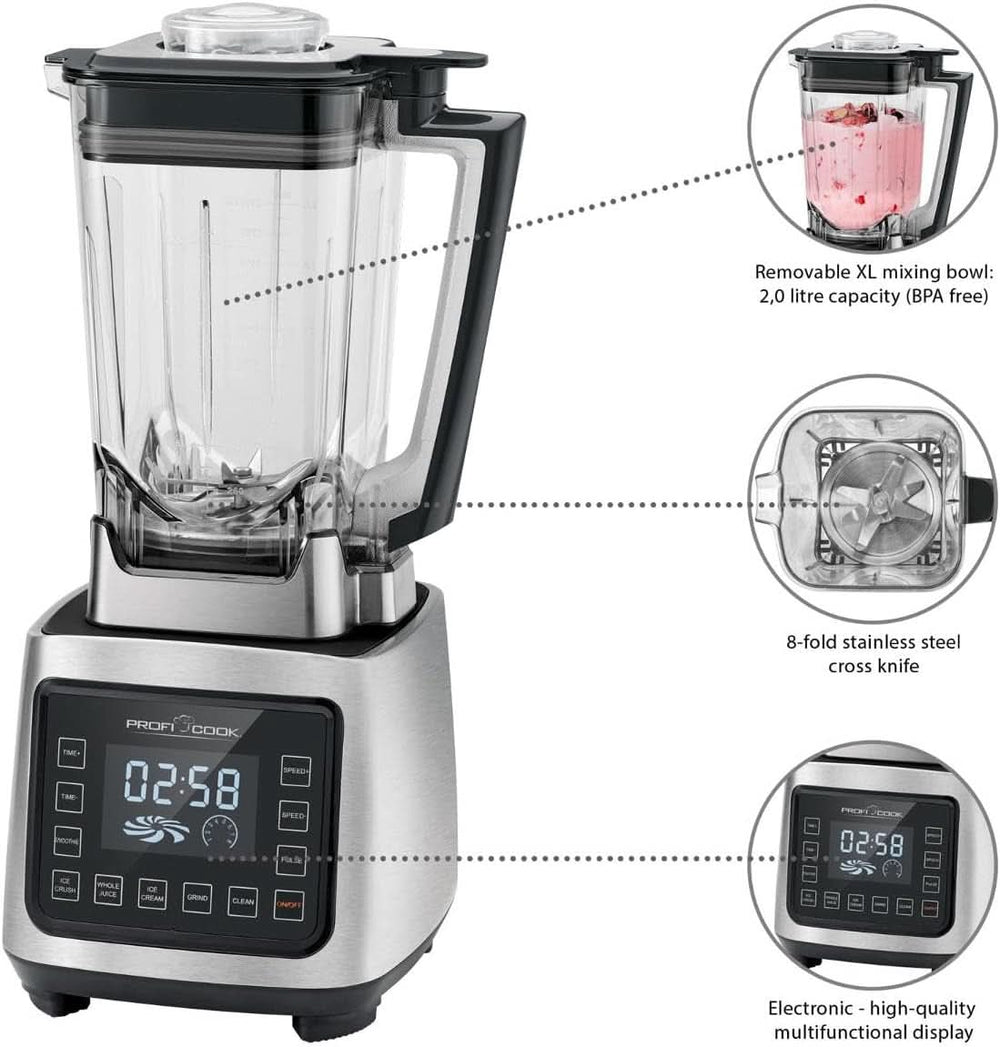 Profi Mixer/Smoothie Maker PC-UM 1127 Kitchen Naty Shop