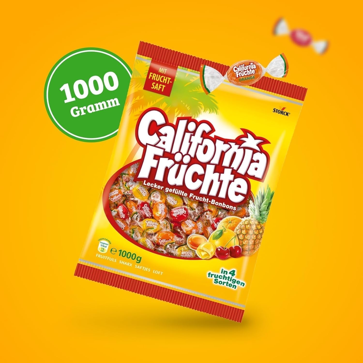 Storck, drops with various fillings, large packages Naty Shop