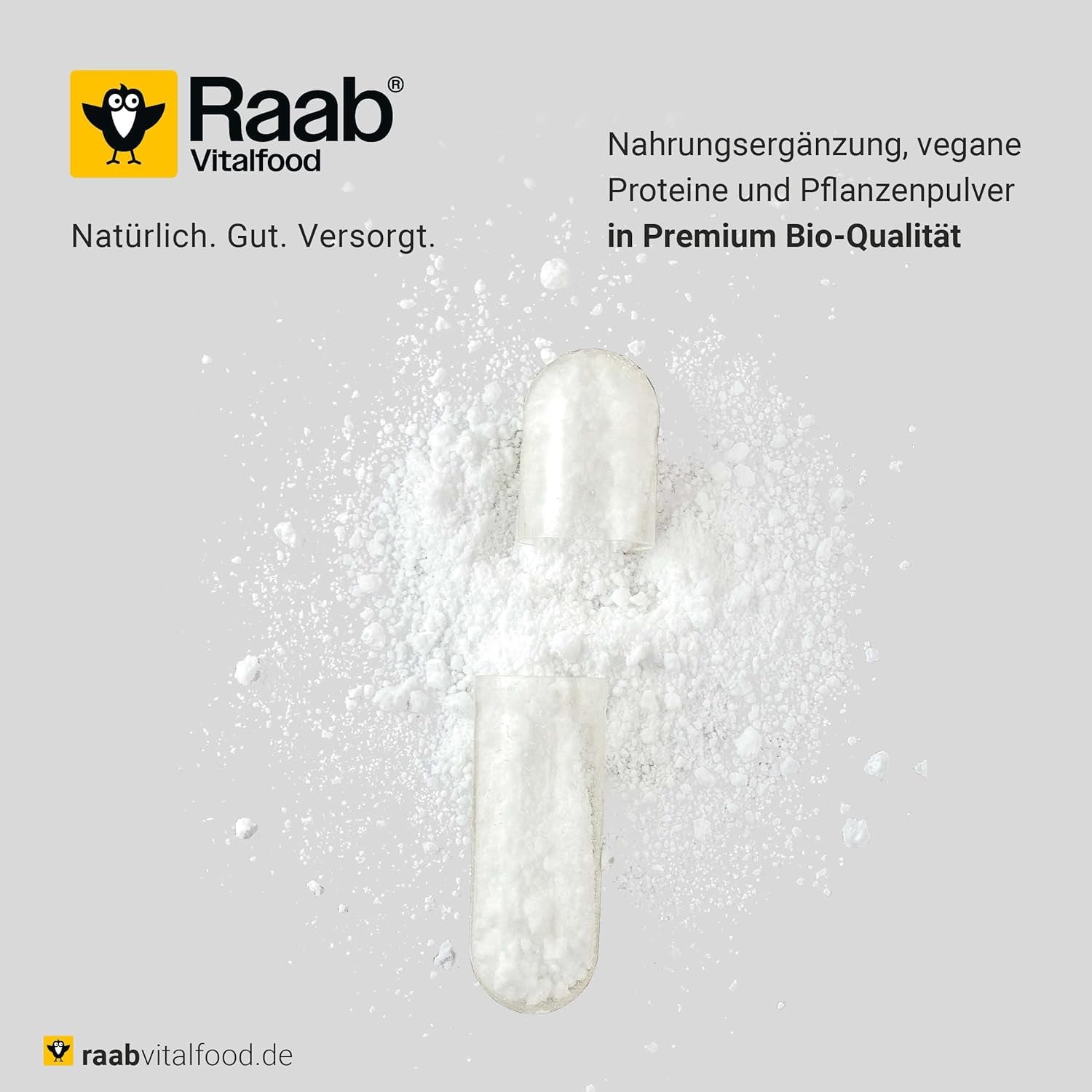 Raab Vitalfood Kalium salt-Mischung, Mineralsalzmischung mit 66.7% Natriumchlorid (Kochsalz) und 33% Kaliumchlorid, Kalium trägt zur Aufrechterhaltung eines normalen Blutdruck bei (1 x 200 g Dose)