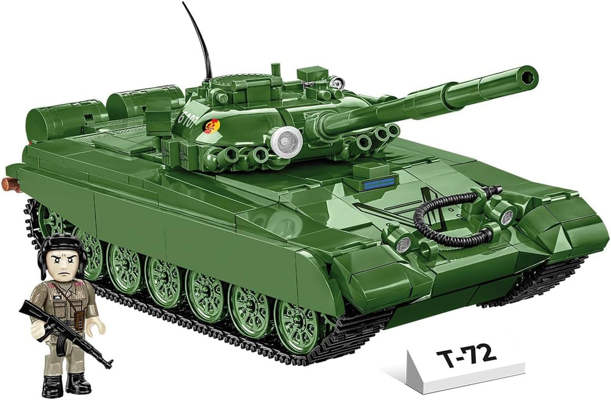 COBI T-72 (East Germany/Soviet), 10.8" x 4.5" x 4.3"