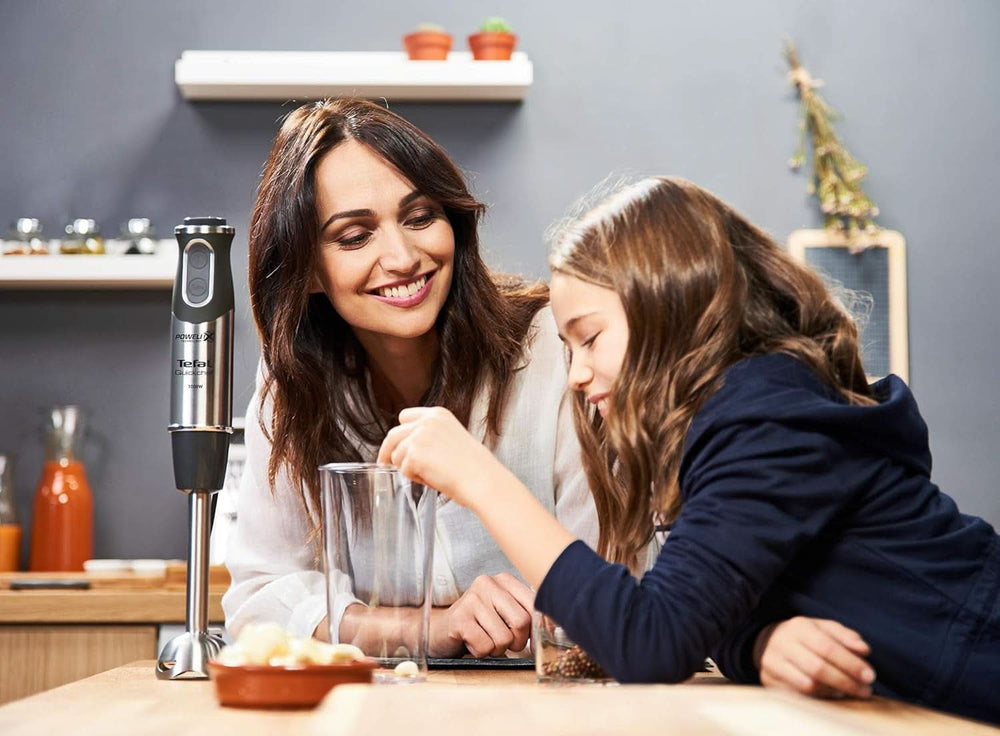 Tefal HB6598 Blender, PC, Schwarz/Edelstahl Kitchen Naty Shop