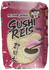 Miyako Japan rice for sushi, round grain, 0.5 kg