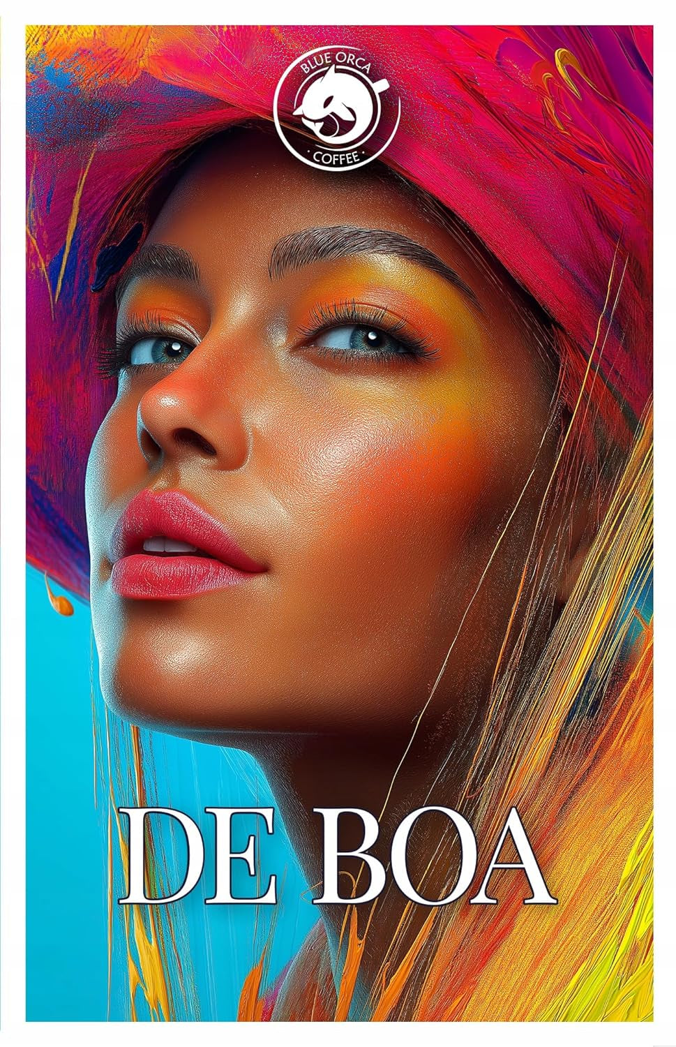Cafea măcinată DE BOA 1KG | 100% Arabica | cu note de ciocolată și nuci | boabe de cafea prăjite mediu, aciditate scăzută | ideală pentru espressoare | Blue Orca Coffee Roastery