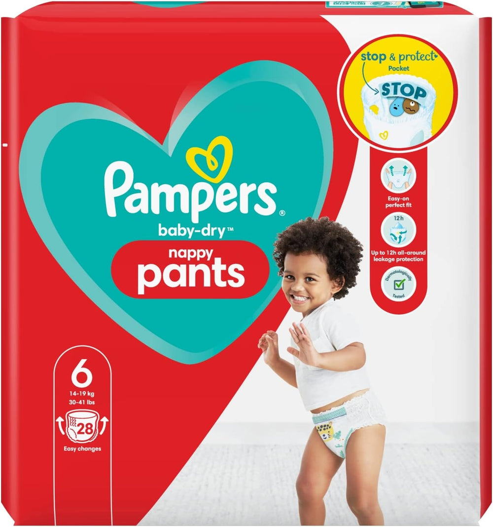 Pampers Baby-Dry diapers, size 8, 43 diapers, from 19 kg, Jumbo+ pack