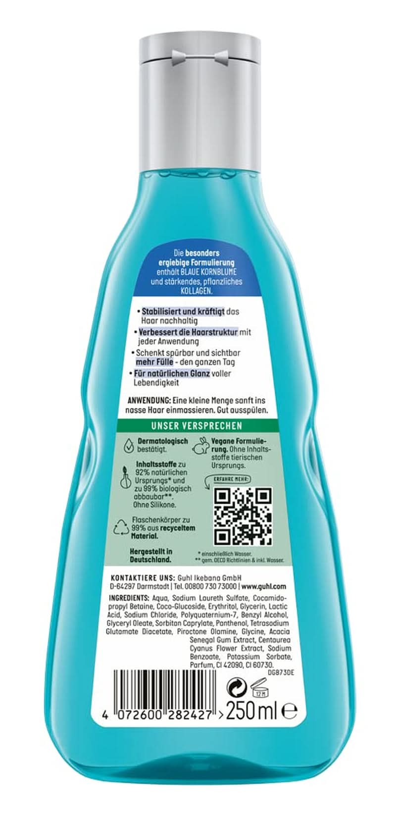 Guhl Long Term Volume Shampoo - 250 ml Naty Shop