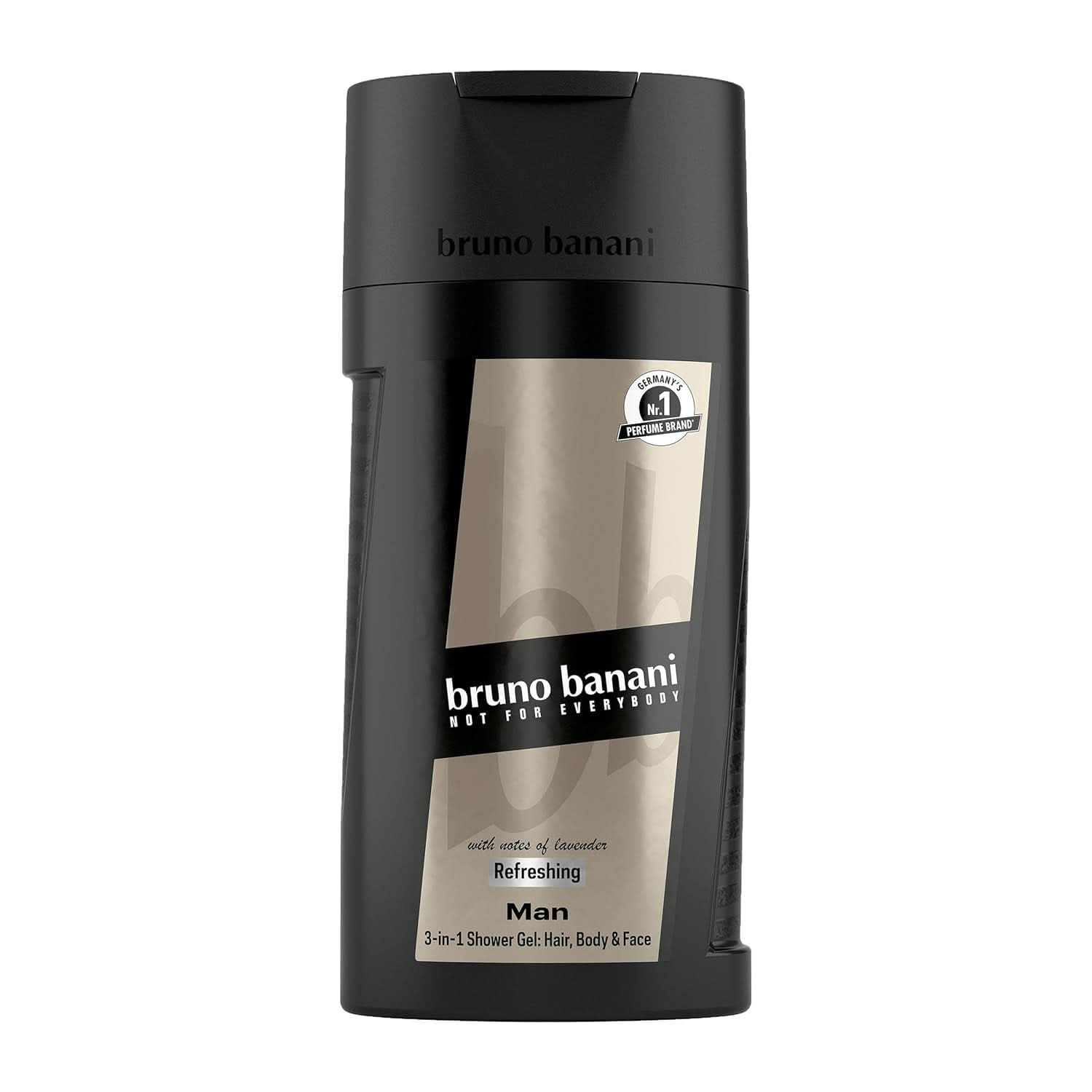 Bruno Banani Loyal Man 3-in-1 shower gel for body, hair and face, men, 250 ml Shower and bath Naty Shop 250 ml Star anise