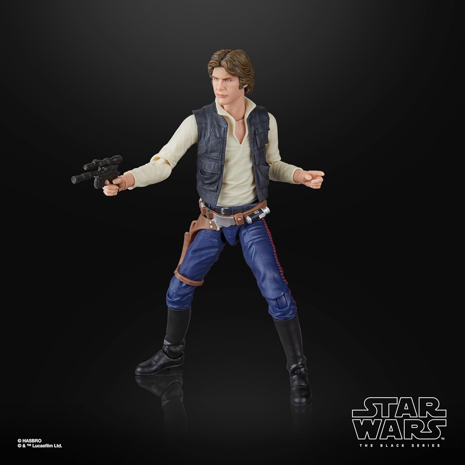 Star Wars The Black Series Han Solo, Star Wars: A Hope Premium Collectible Action Figure (15cm) Action figures Naty Shop