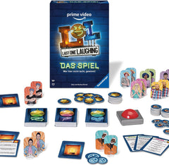 Ravensburger 27524 - Last One Laughing - The party game based on the series, LOL game for 3-8 players ages 14 and up, 350+ tasks for the "Don't Laugh" challenge, the fun card game based on LOL seasons 1, 2, 3 and 4