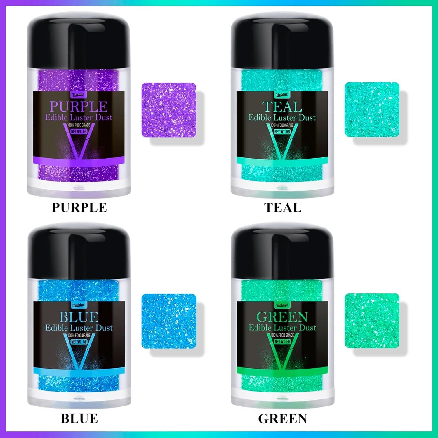 Edible glitter, 5 grams Naty Shop