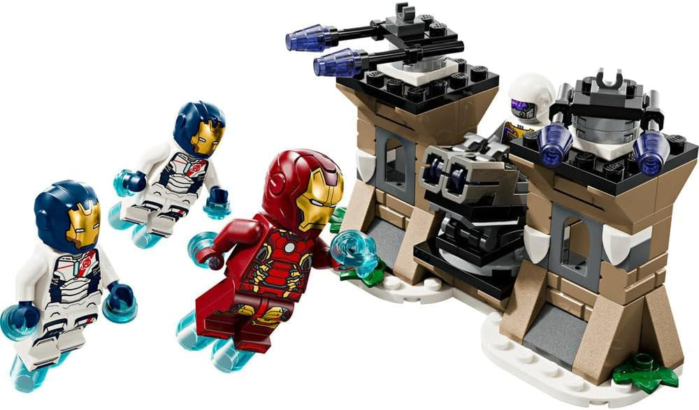 LEGO Marvel Iron Man & Iron Legion Vs. Hydra Soldier, Avengers Building Toy, Creative Playset for Kids and Superhero Fans, Gift for Boys and Girls 6 Years Old 76288 Building Sets Besuche den LEGO-Store