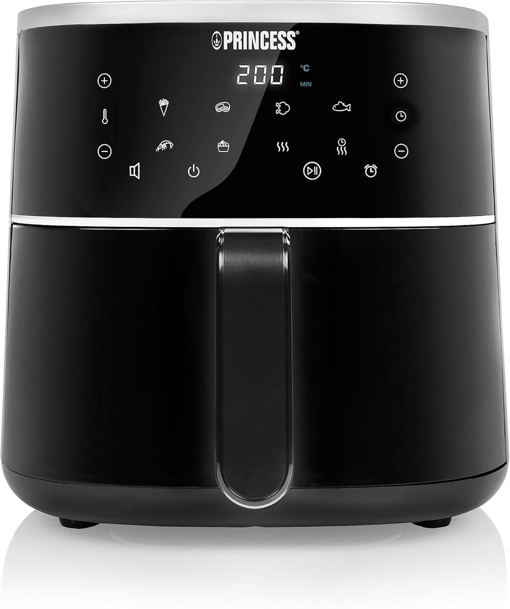 Princess Digital Hot Air Fryer - Variable bowl capacity - 8 liters maximum - 6 preset programs Appliances Naty Shop 4 liters