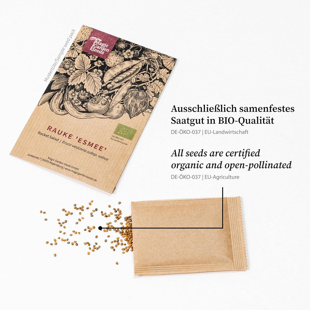 Our Favorite Plants: Perennials and Summer Flowers for Flower Lovers (Organic) - Seed Gift Set with 6 lovely varieties for a wild floral explosion - makes you happy!