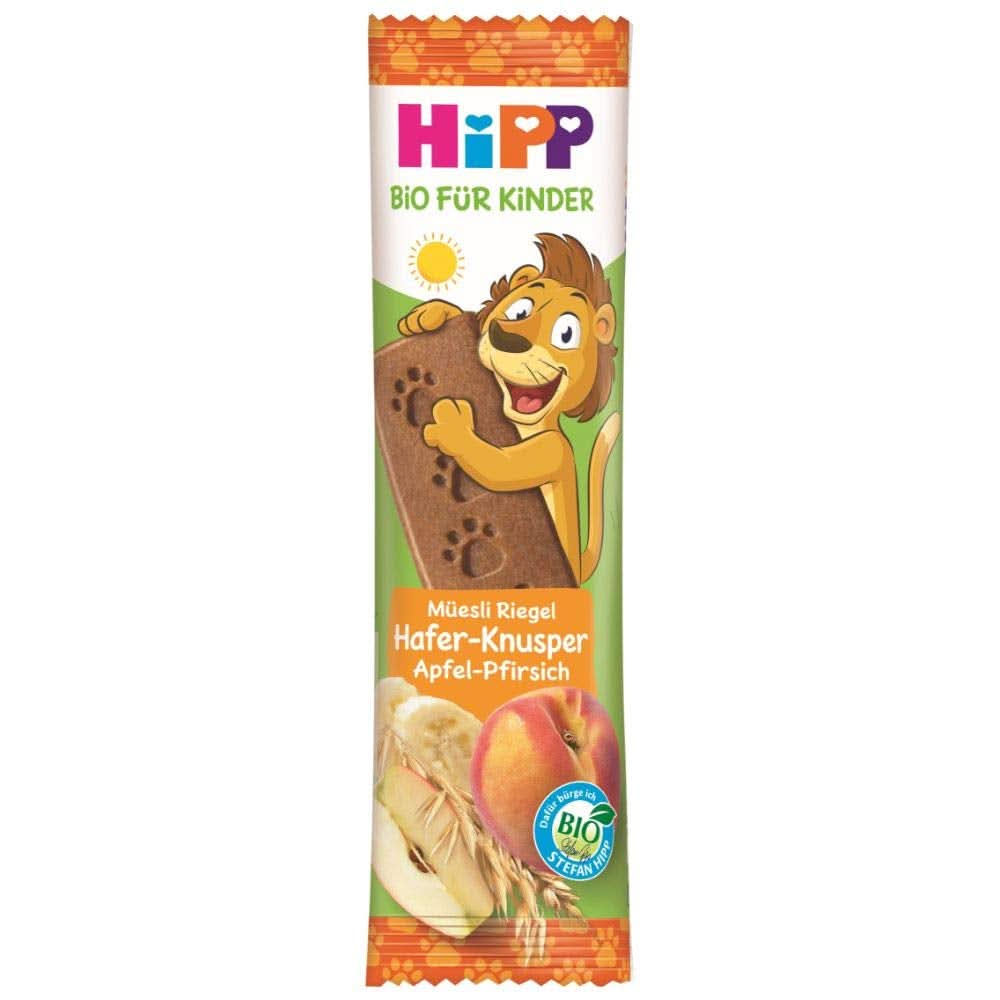 Hipp Bio-Riegel Müesli-Freund Elefant Butterkeks in Apfel-Vanille, 24Er Pack (24 X 20 G) Mother and Child Naty Shop 20 G (24Er Pack) Haf./Apfel-Pfirs.