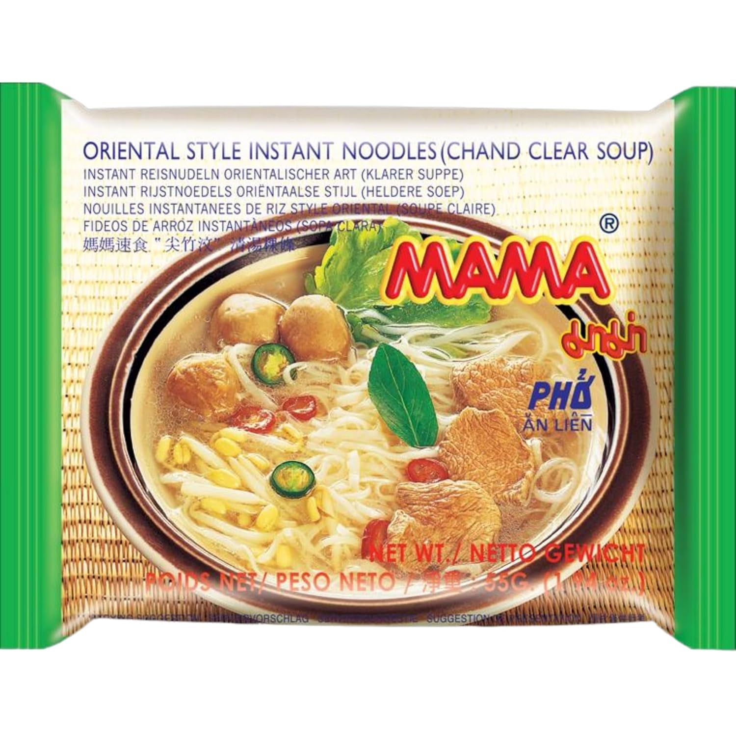 MAMA - Pho Ga Instant Rice Noodle Bowl - (1 x 65g)