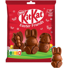 NESTLÉ Easter Friends Mini Milk Chocolate Easter Figures with Crunchy Pieces, Pack of 2 (1 x 65g)