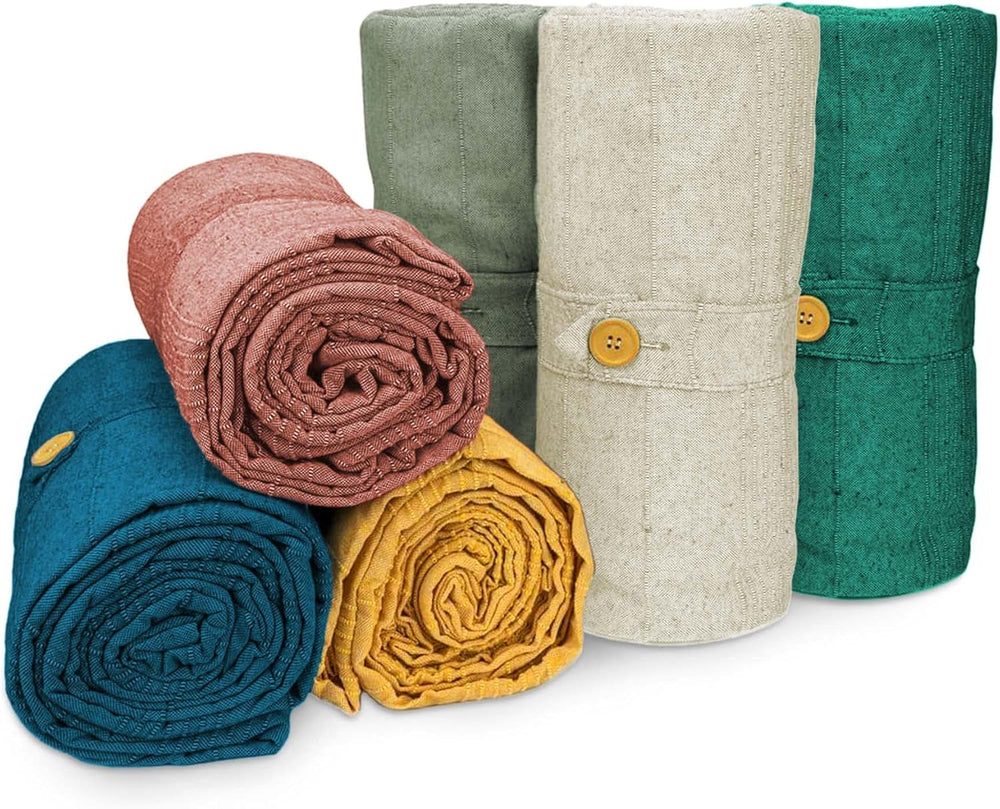 Douceur D'Intérieur, Blanket (220 X 240 Cm) Lucile Curry, Polycotton, Unicolor Douceur d'Intérieur Beds and Blankets