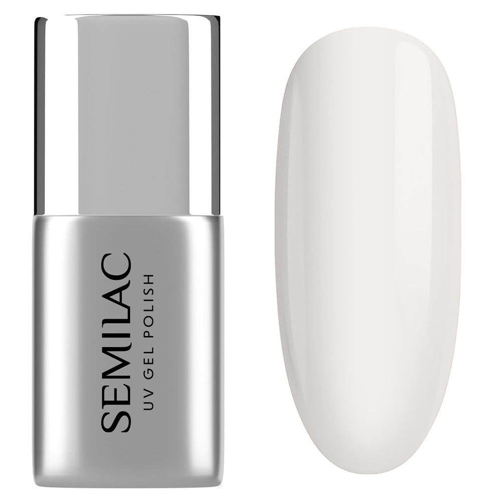 Semilac Top Coat Nail Polish 7ml, Innovative, UV/LED, Hybrid Nail Polish, Glossy Finish, Protects, Transparent