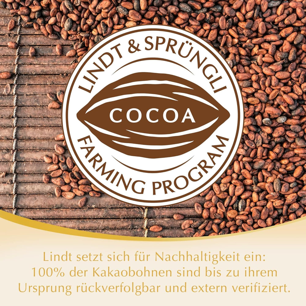 Lindor White Chocolate Balls | 400g Approx. 30 white chocolate balls with melt-in-your-mouth filling | Gift of chocolate | Chocolate gift (pack of 2)