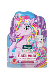 Kneipp Naturkind, unicorn bath additive for children with raspberry flavor and nourishing jojoba oil, 40 ml Shower and bath Naty Shop