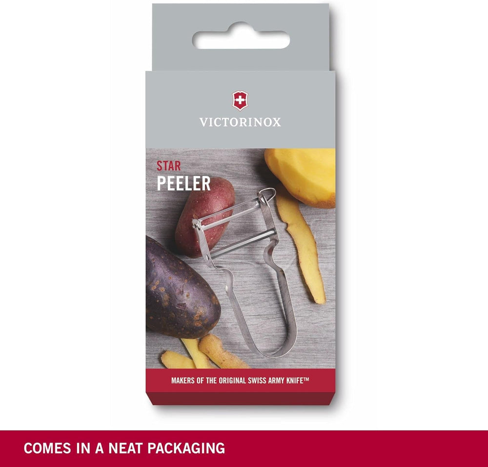 Victorinox STAR peeler, Potato peeler, Double-edged, With pendulum blade Peeler Naty Shop