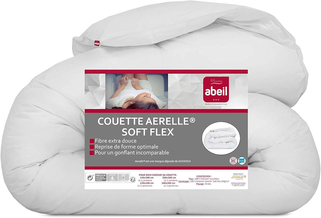 Plapumă Soft Flex, poliester, alb, 240 X 260 cm Plapumi si pilote Naty Shop 240 X 260 Cm