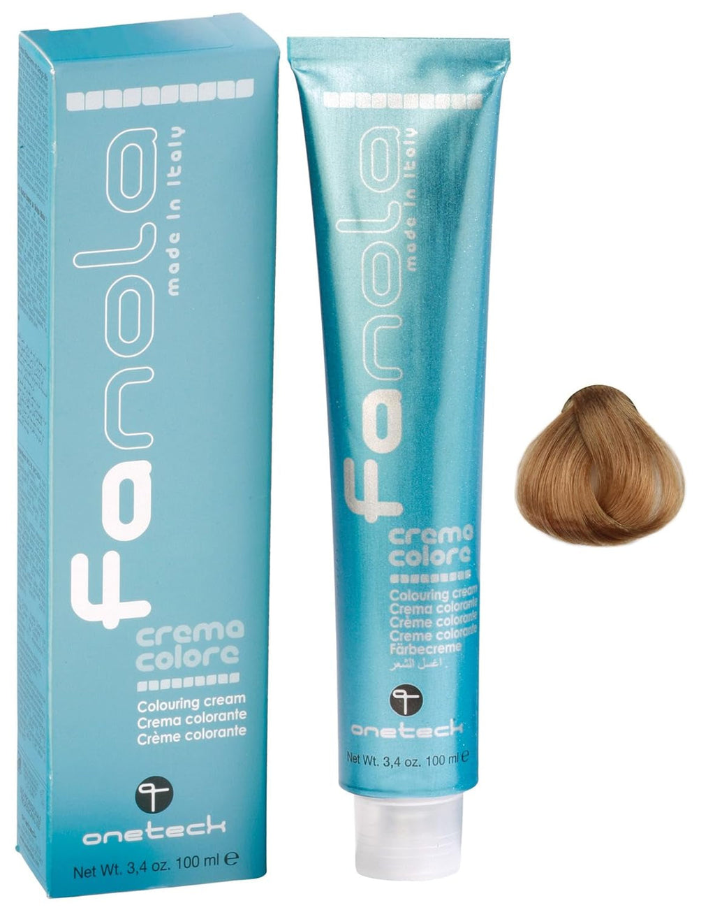 Fanola crema colore Cremă colorantă 7.0 Blond, 100 ml