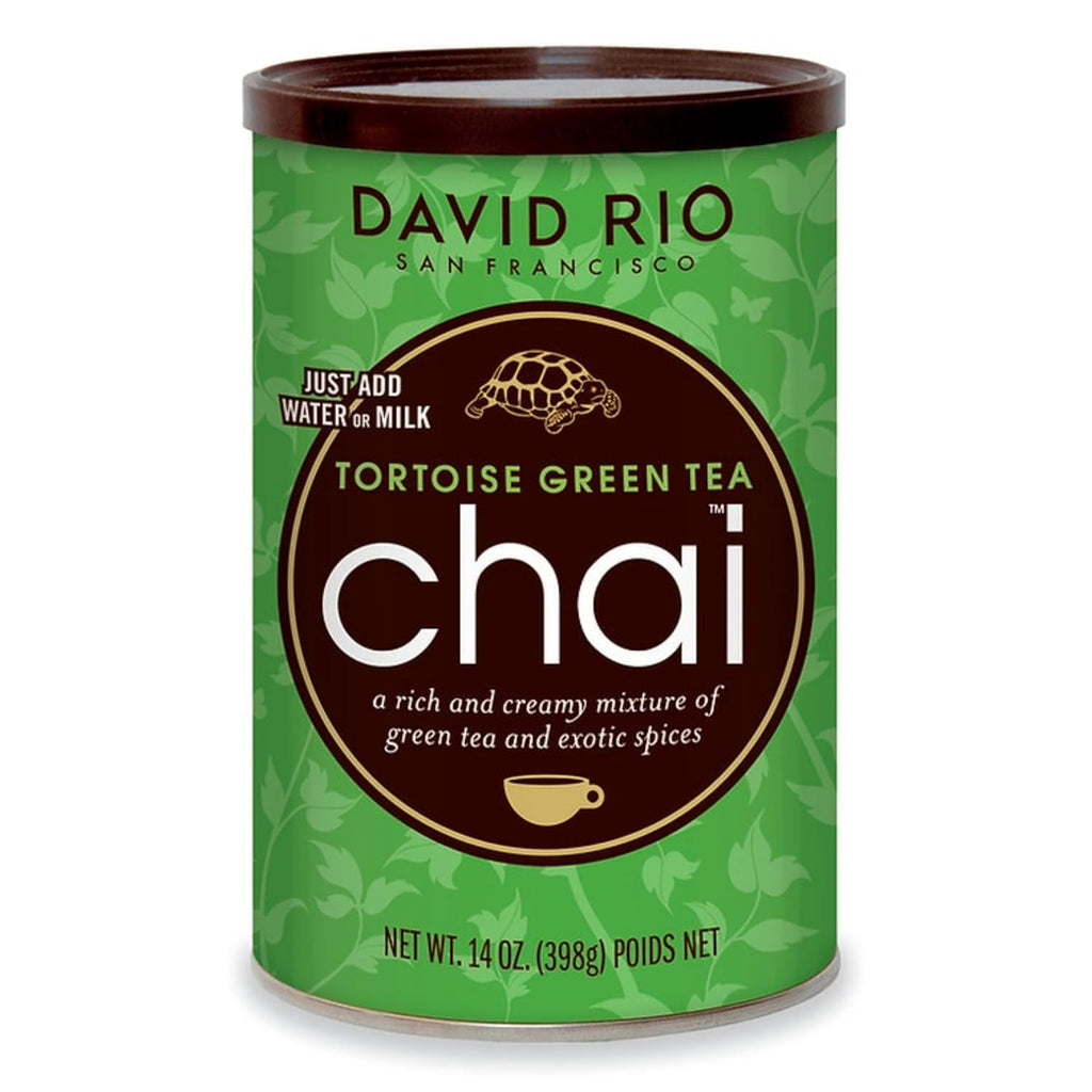 David Rio - Tortoise Green Chai, cutie de carton (1 x 398 g)