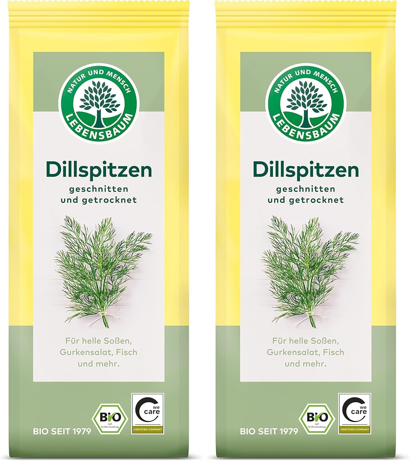 Lebensbaum Liebstöckel geschnitten, Bio-Gewürz mit würzigem Geschmack, Maggi-Kraut für Suppen, Marinaden, Fleisch- und Fisch-Gerichte, vegan, 15g