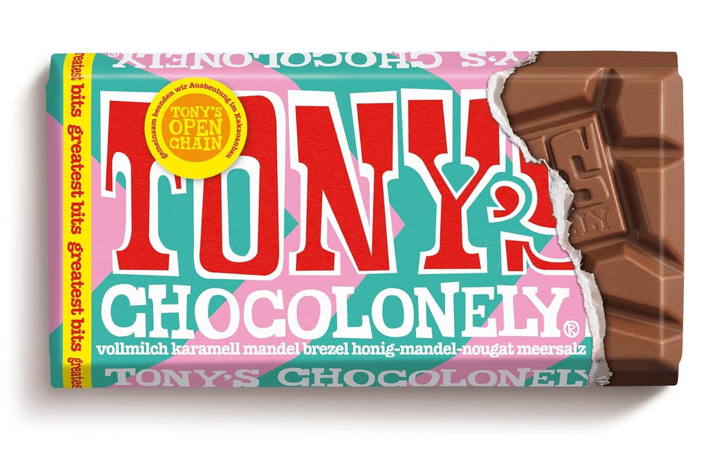 Tony's Chocolonely - Whole milk "Greatest Bits" 90g