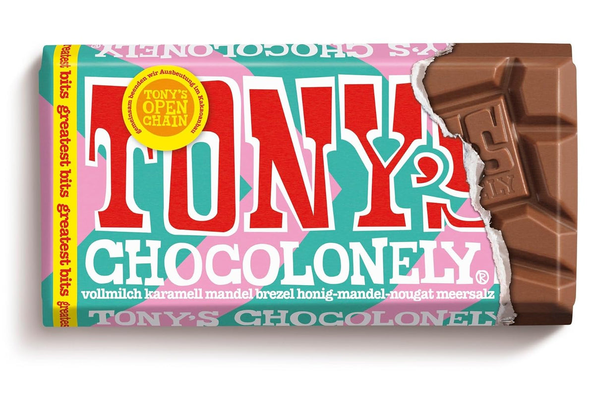 Tony's Chocolonely - Whole milk "Greatest Bits" 90g