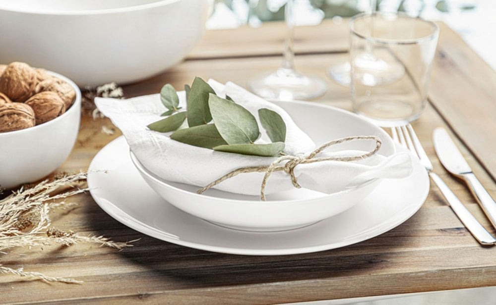 Serviciu de cină Seltmann Weiden 12 piese | Liberty alb