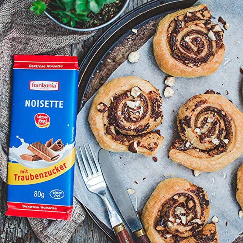 Frankonia Noisette with chocolate and dextrose, lactose and gluten free, 80 grams