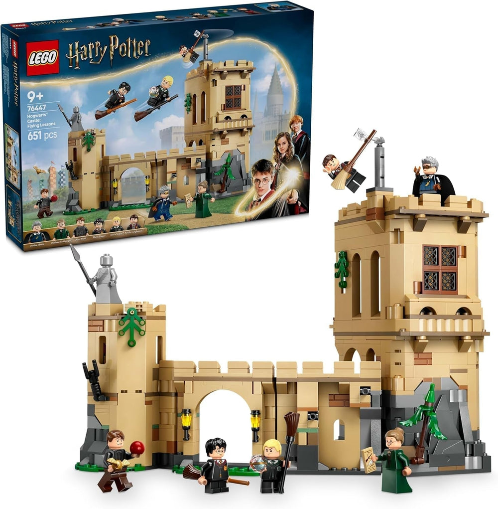 Hogwarts Castle LEGO Harry Potter: Flying Lessons Adventure Playset with 6 Collectable Minifigures Including Draco Malfoy and Professor McGonagall Role Play Set for Boys and Girls 9 Years Old 76447 Building Sets Besuche den LEGO-Store Default Title
