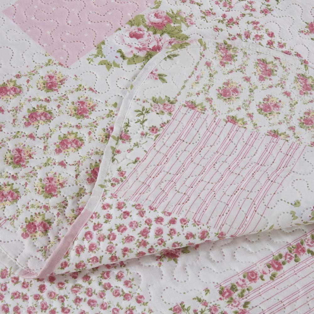 Emma Barclay, 100% Polyester Cotswold Bedspread for Single Bed, Pink, Rose Beds and Blankets Emma Barclay