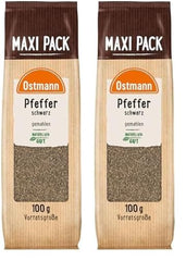 Ostmann Pfeffer schwarz gemahlen, 100 g