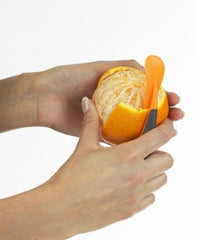 Lurch 10047 Orange Peeler with Nylon Blade for Easy Cleaning Peeler Naty Shop