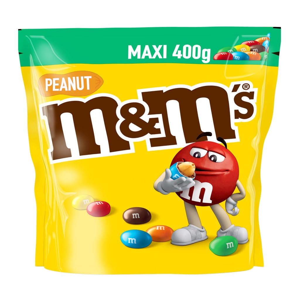 M&M'S Crispy, chocolate chips with crunchy core Naty Shop Peanut Chocolate Candies 400G