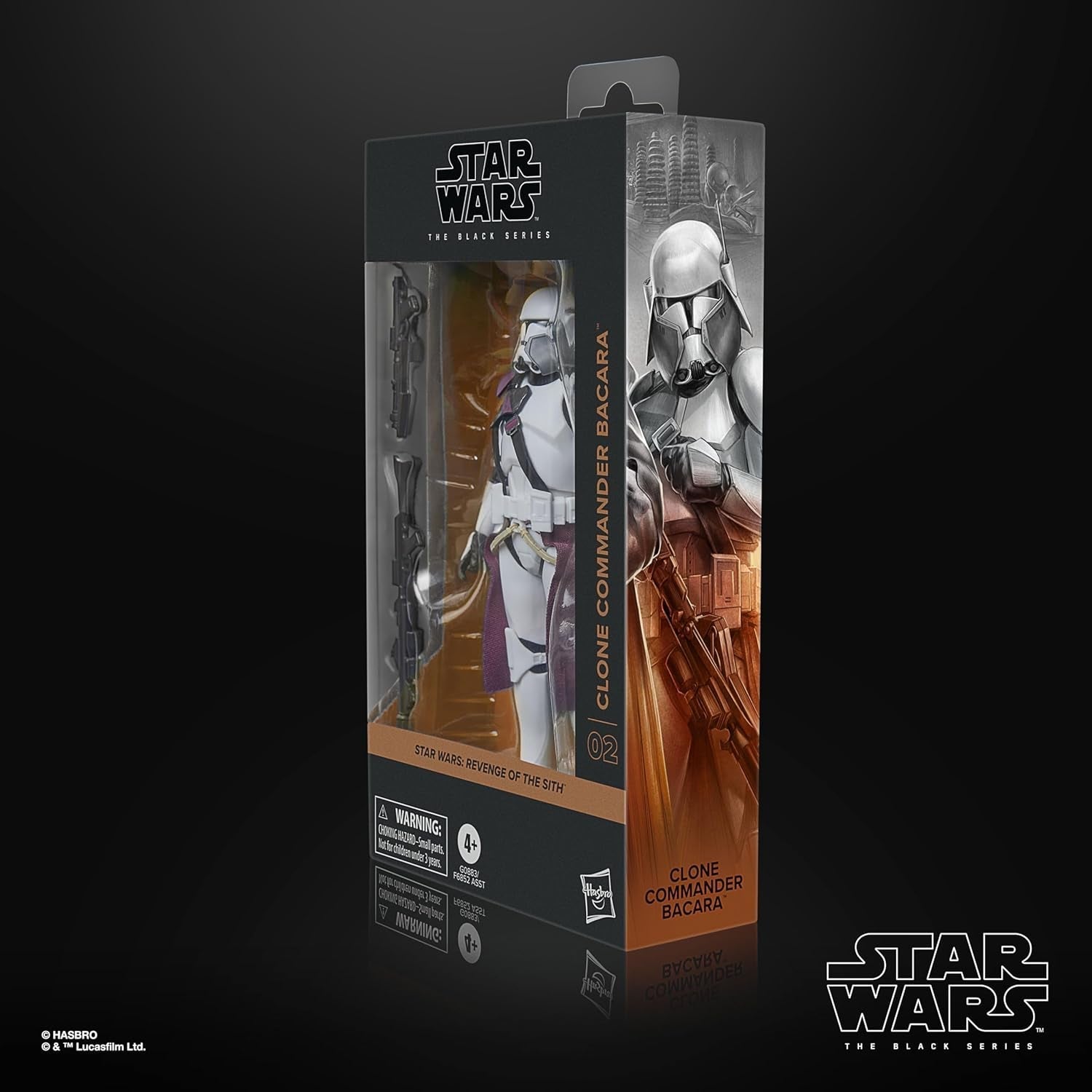 Star Wars Black Series Clone Commander Bacara, Star Wars: Ahsoka Premium Collectible Figure (15cm) Action Figures Naty Shop