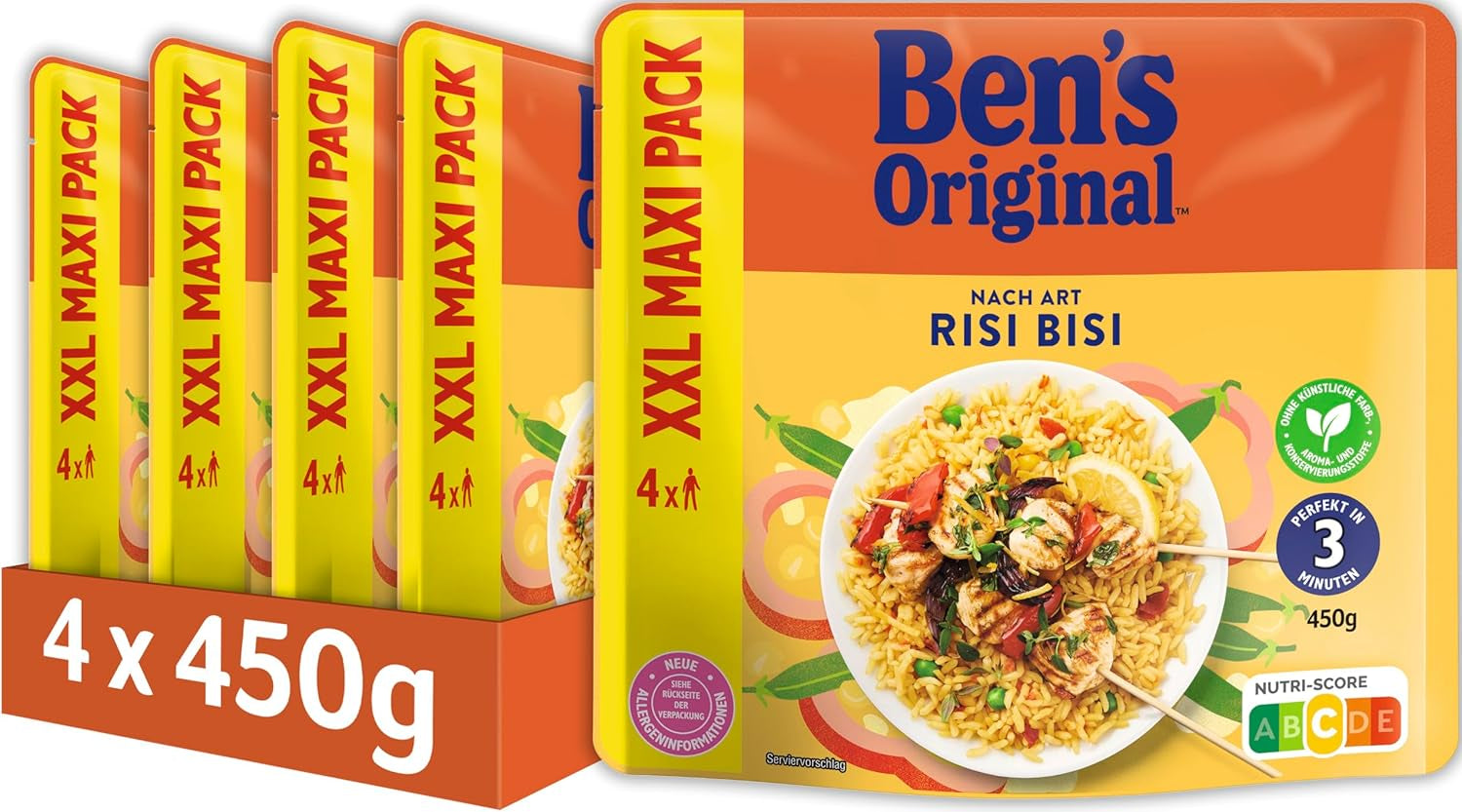 BEN'S ORIGINAL™ Mexican express rice 6 x 220g